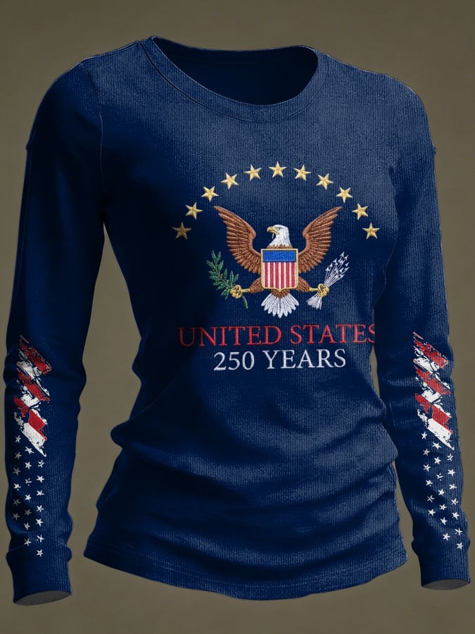 Women's 250th Anniversary Casual Printed Top