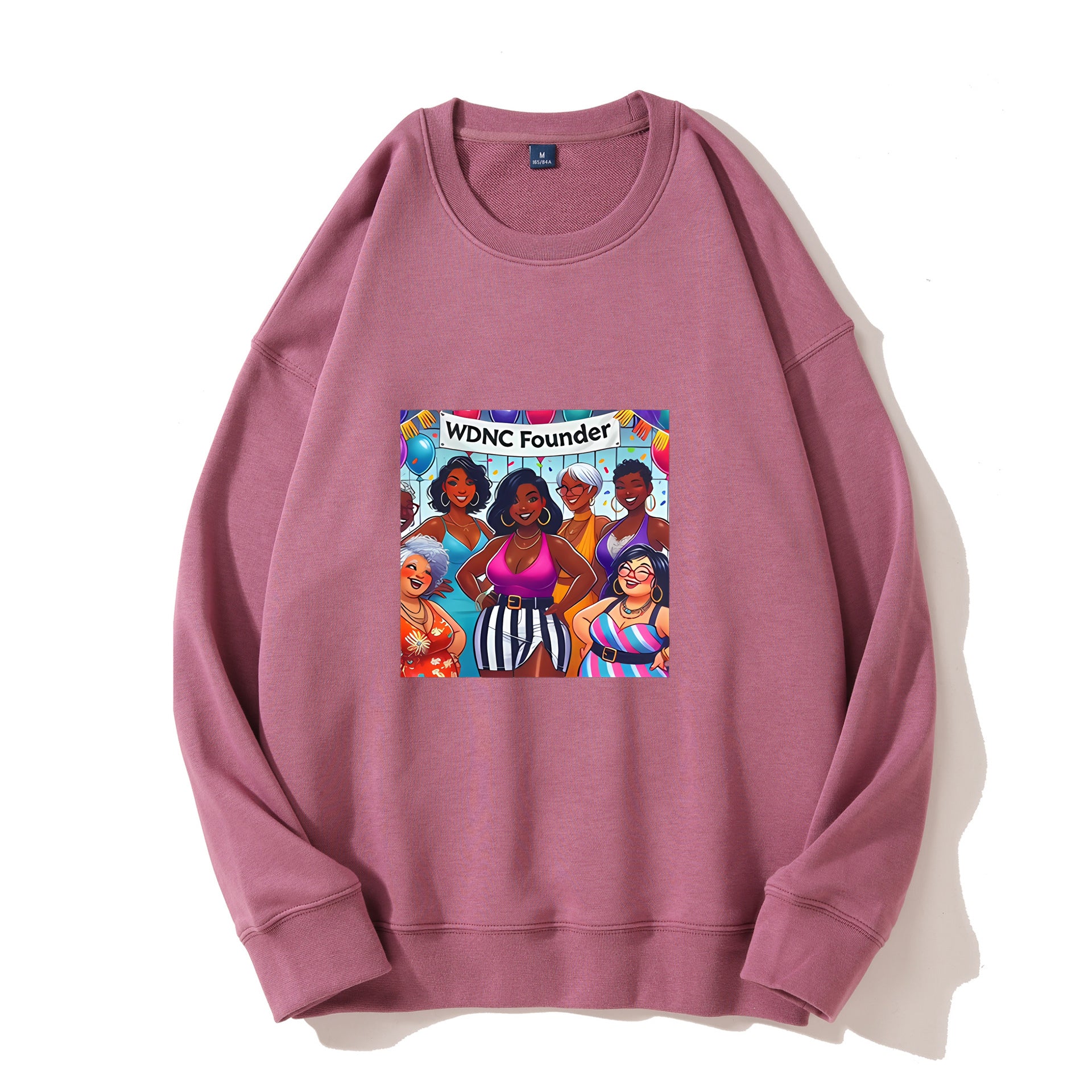 Women's Retro Fun We Don't Care About Menopause/Perimenopause Printed Sweatshirt