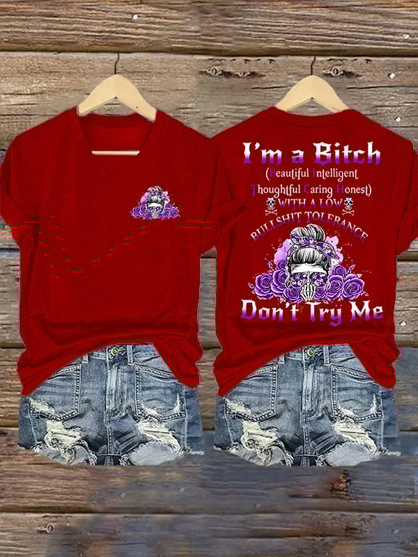 Women's Don't Try Me T-Shirt