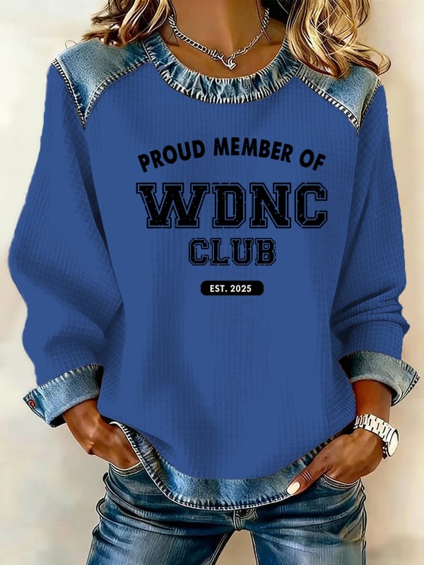 Women's Proud Members of the Club - Menopause & Perimenopause - Menopause & Perimenopause Crewneck Sweatshirt