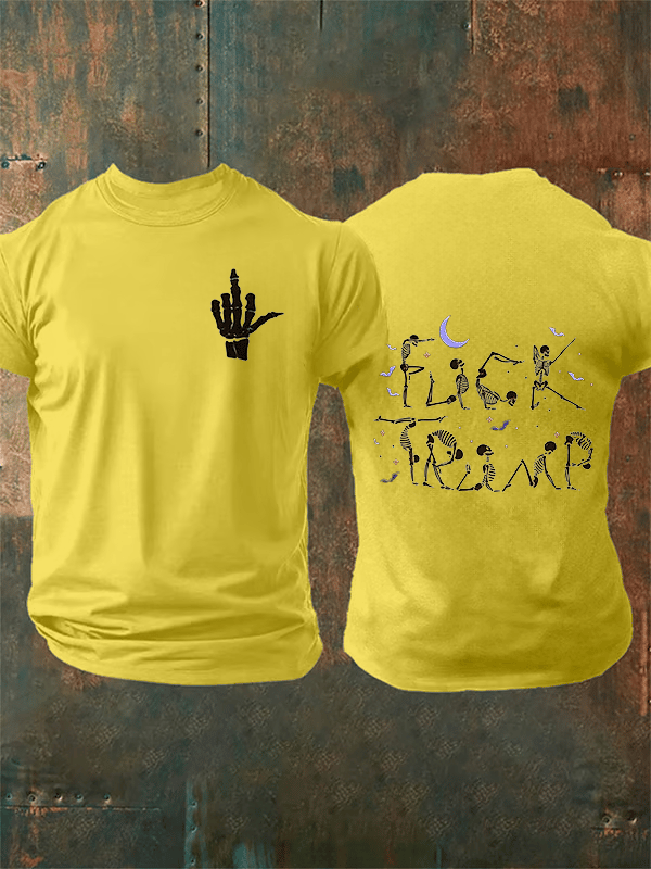 Men's Halloween FDT Printed T-shirt