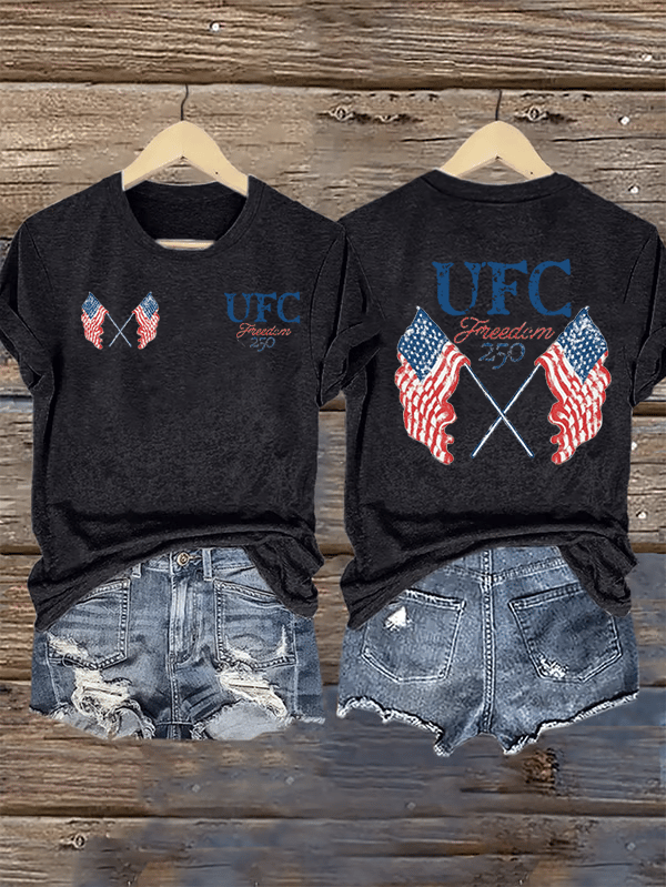 Women's Freedom 250 Flags T-Shirt