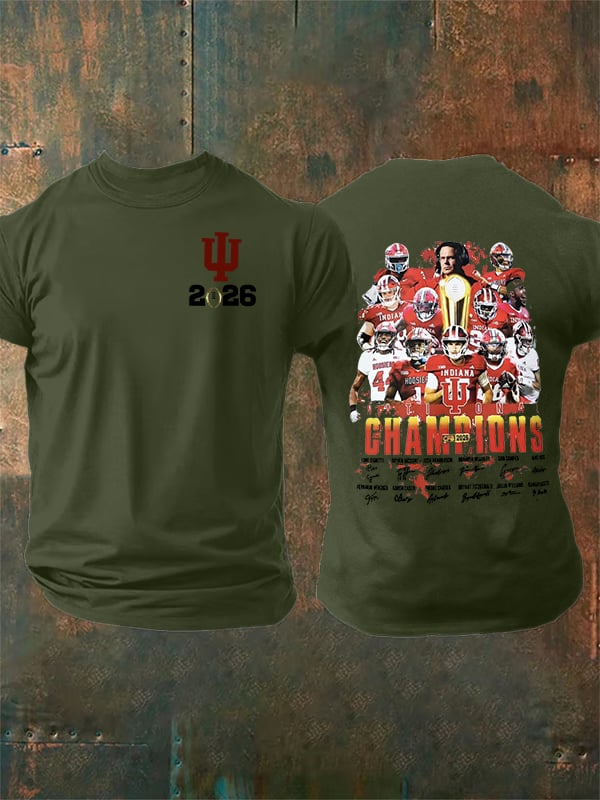 Men's Football Print T-Shirt