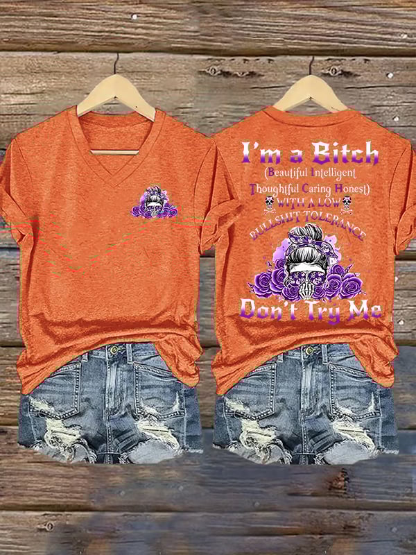 Women's Don't Try Me T-Shirt