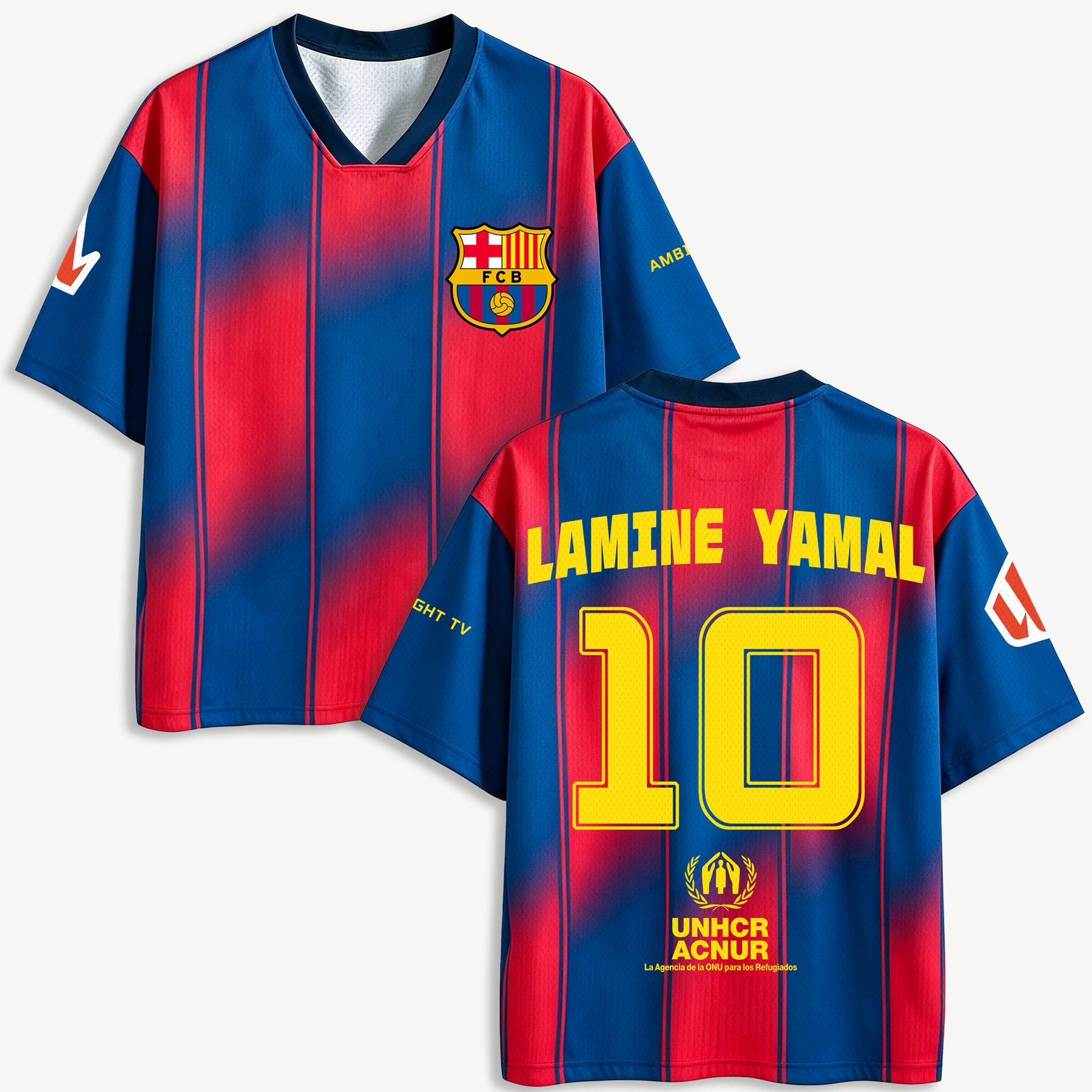 2026 Lamine Yamal #10 Barcelona Mesh Jersey
