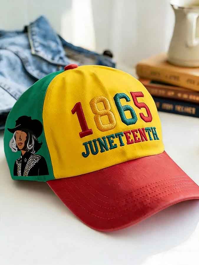 Unisex Juneteenth Printed Baseball Cap