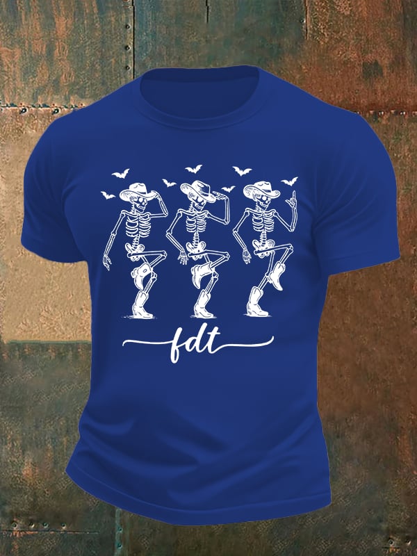 Men's Cowboy Skull T-Shirt