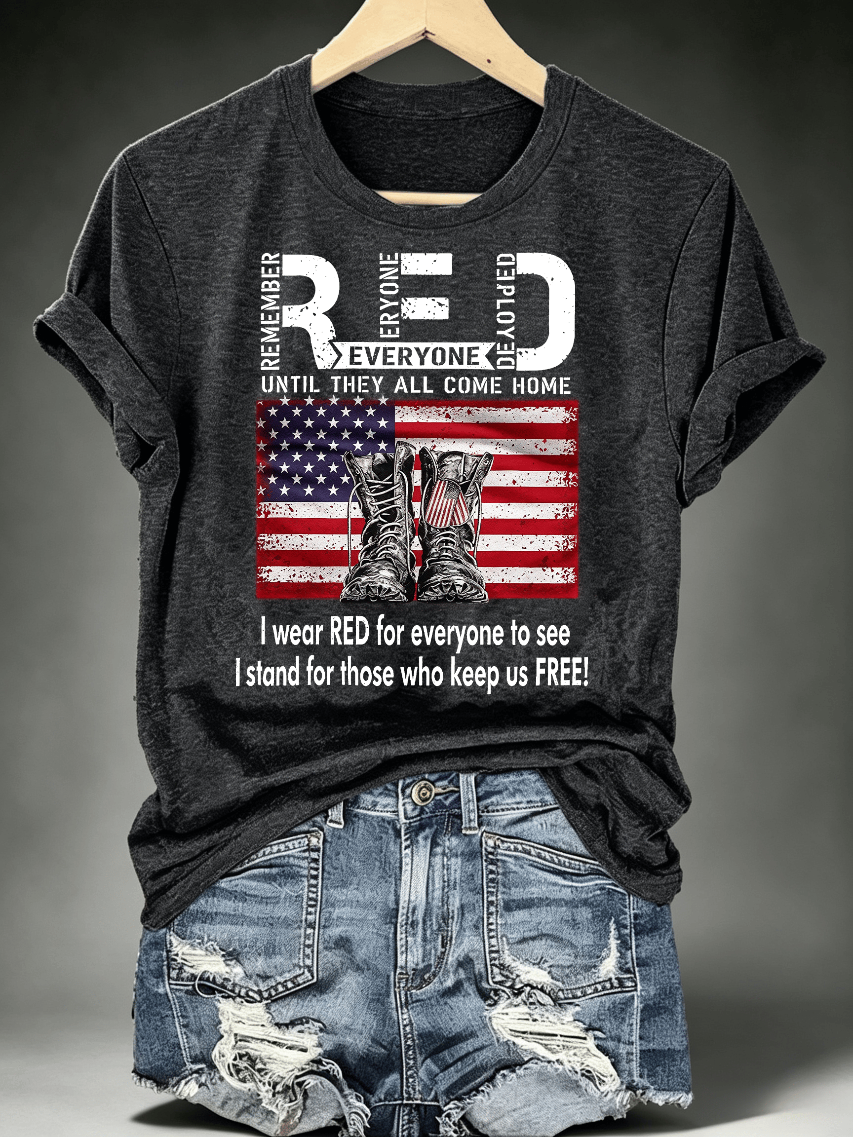 Women's Red Friday Veterans Shirt
