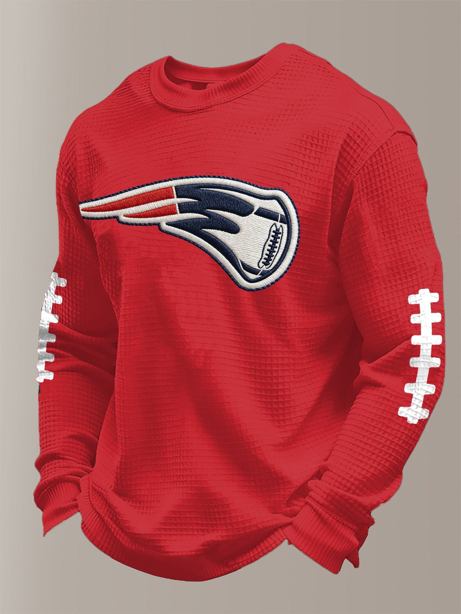 Men's Football Print Waffle T-Shirt