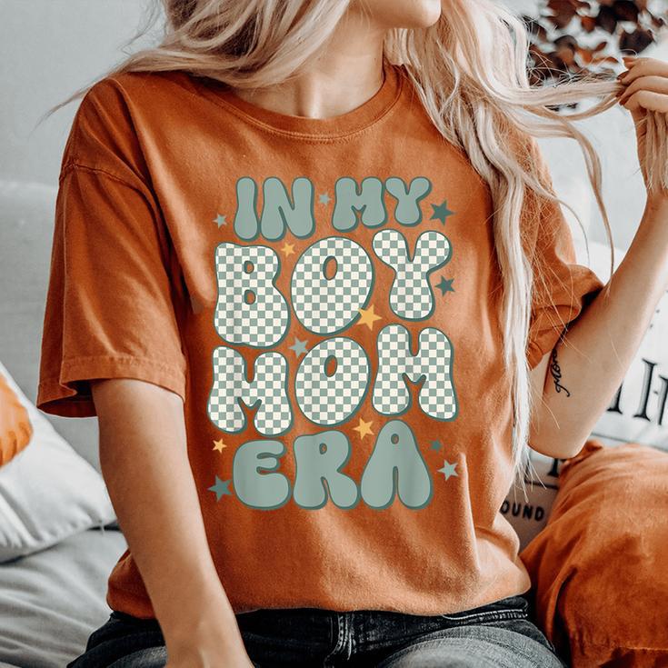 In My Boy Mom Era Women's Oversized Comfort T-Shirt