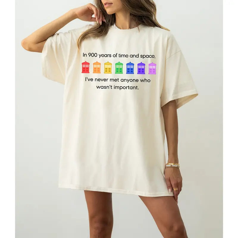 Unisex Doctor Who Parody, LGBT Pride Month T-shirt