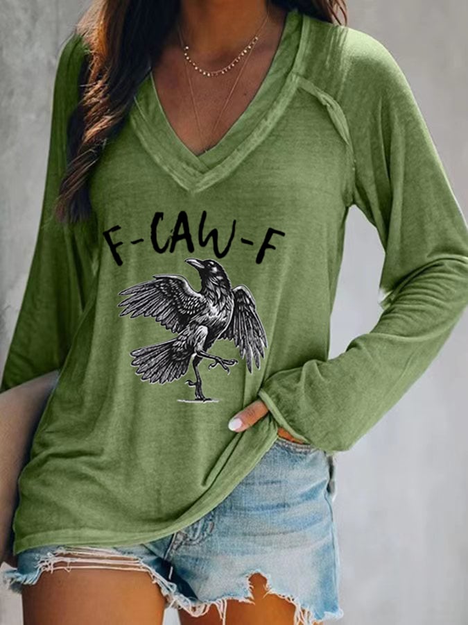 Women's F-CAW-F long-sleeved T-shirt