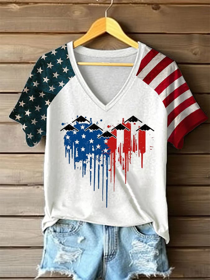 Women's Midnight Hammer Print Casual T-Shirt