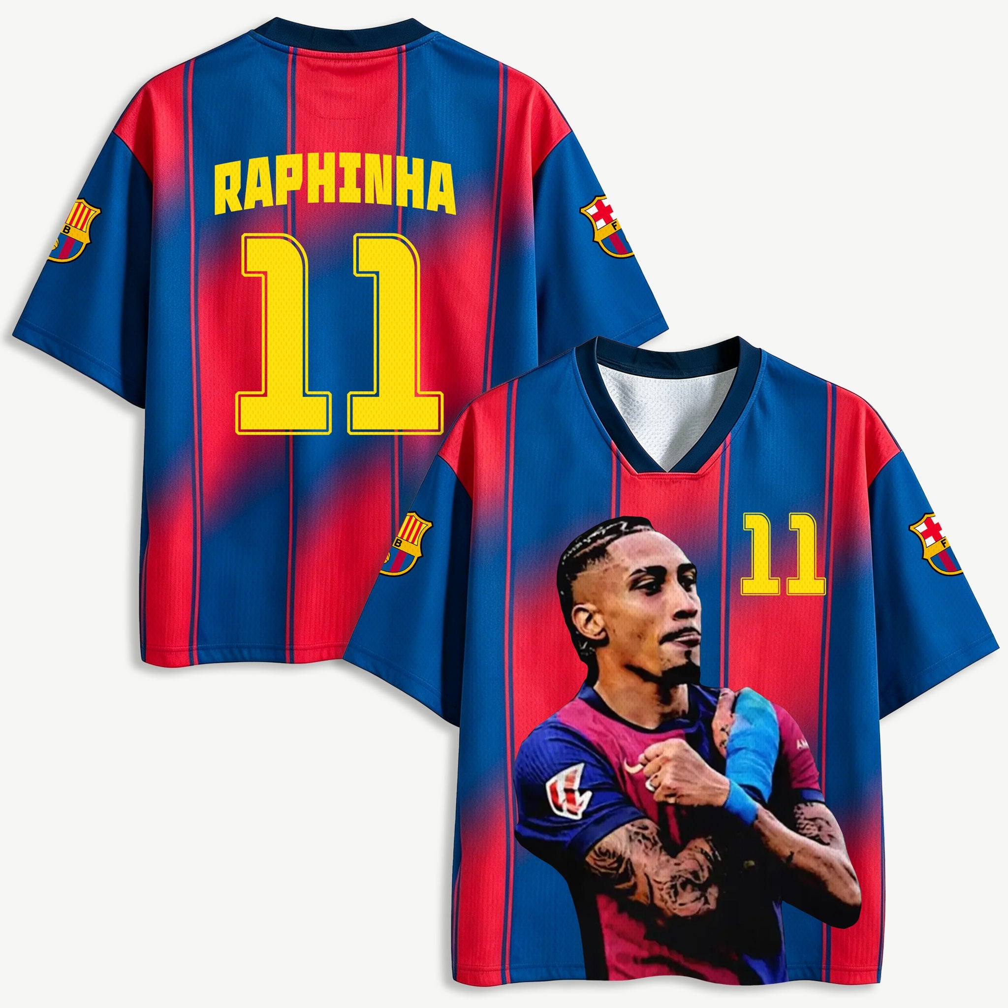2026 Raphinha #11 Barcelona Mesh Jersey