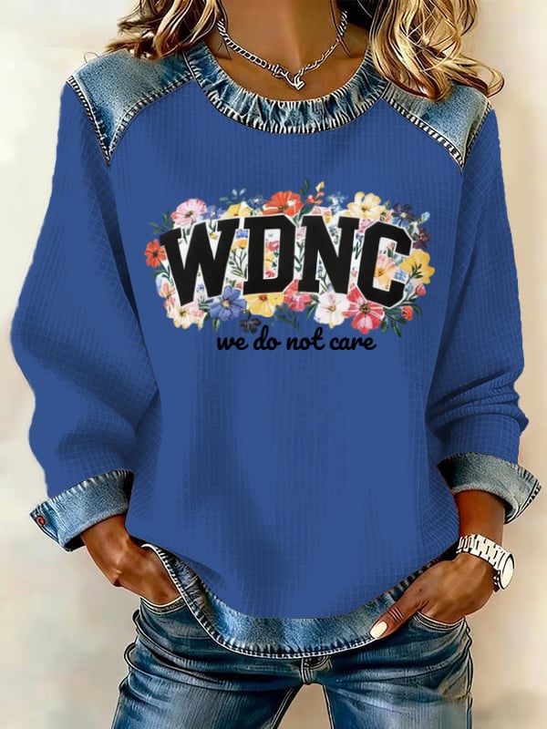 Women's Retro Funny Proud Member Of Club We Do Not Care Menopause Perimenopause Print Sweatshirt