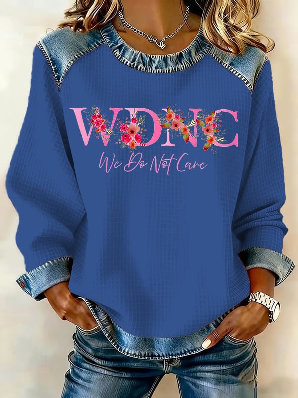 Women's Retro Funny Proud Member Of Club We Do Not Care Menopause Perimenopause Print sweatshirt