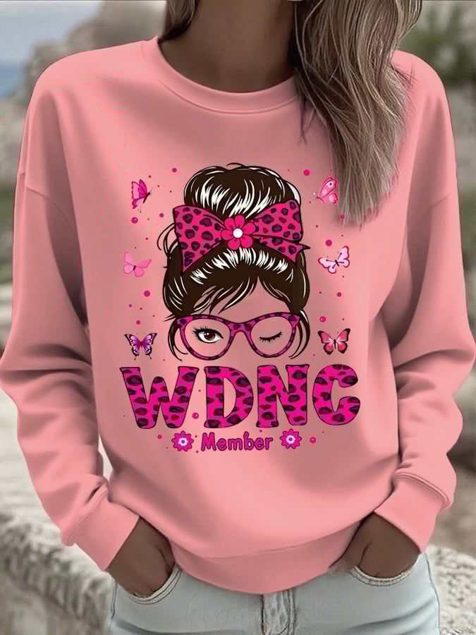Women's WDNC Menopause & Perimenopause Printed Sweatshirt