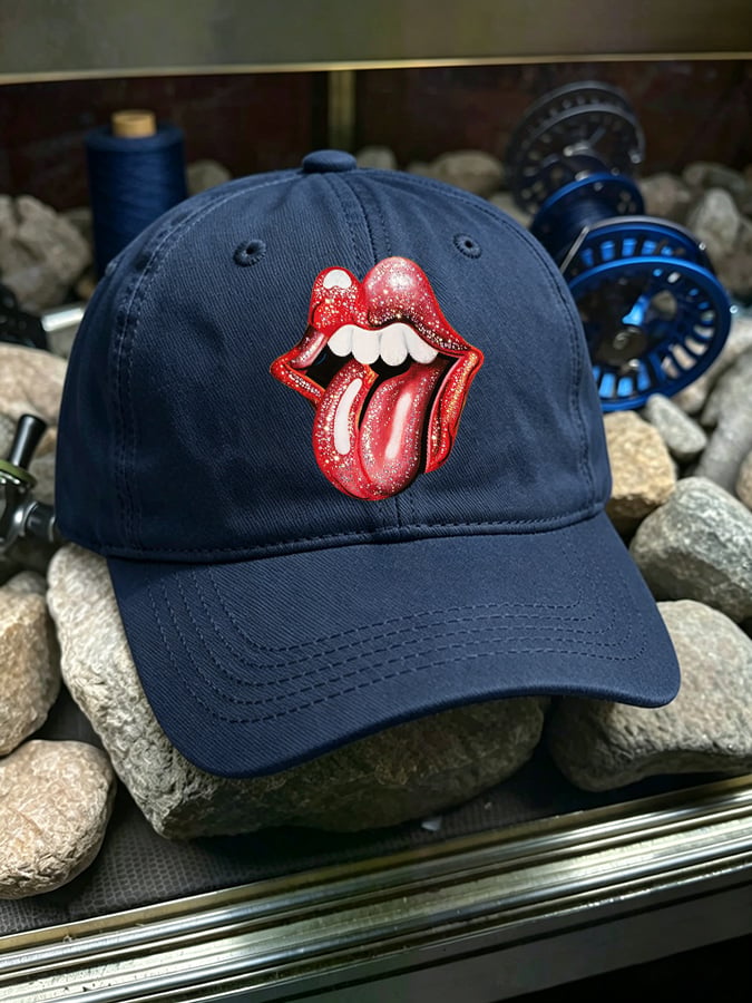 Retro In The Stars Print Baseball Cap