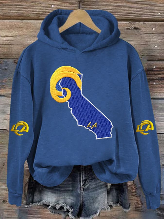 Women's Football Hoodie Printed Hoodie