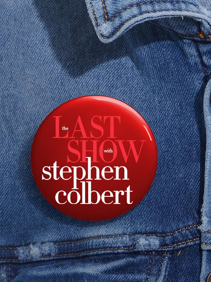 Unisex Retro Last Show Pin-Back Button