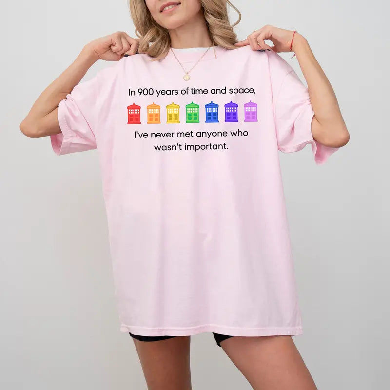 Unisex Doctor Who Parody, LGBT Pride Month T-shirt