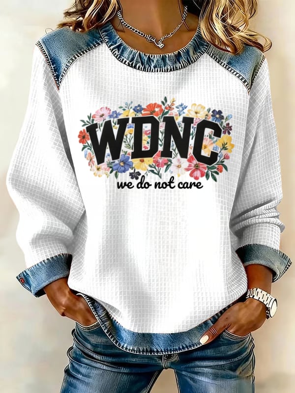 Women's Retro Funny Proud Member Of Club We Do Not Care Menopause Perimenopause Print Sweatshirt