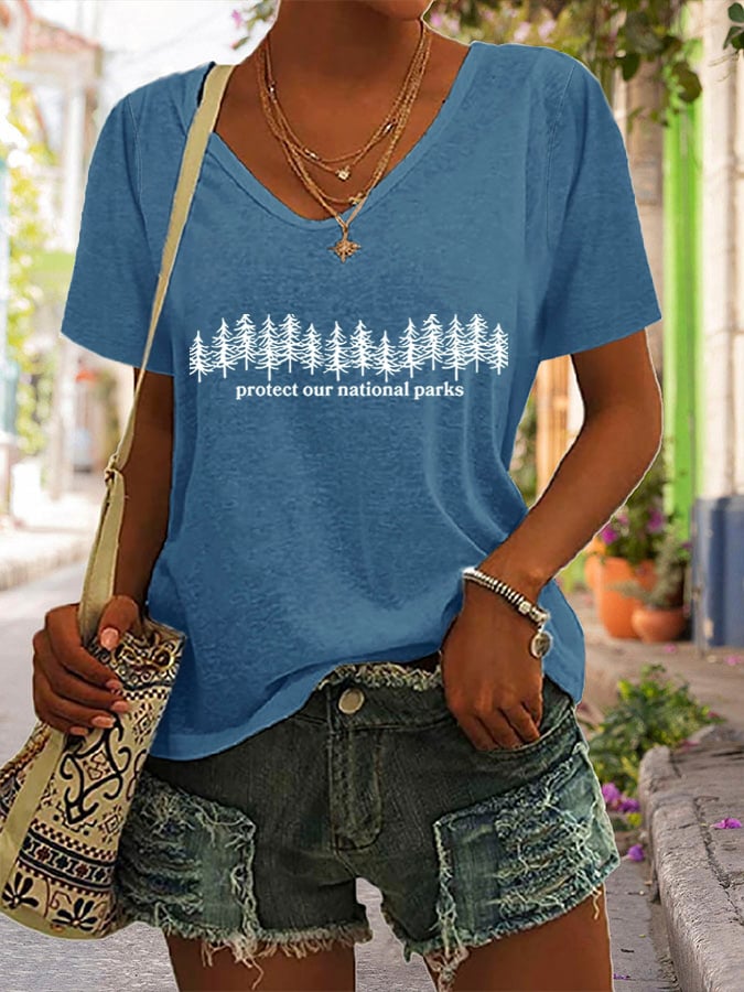 Women's National Parks Print T-shirt