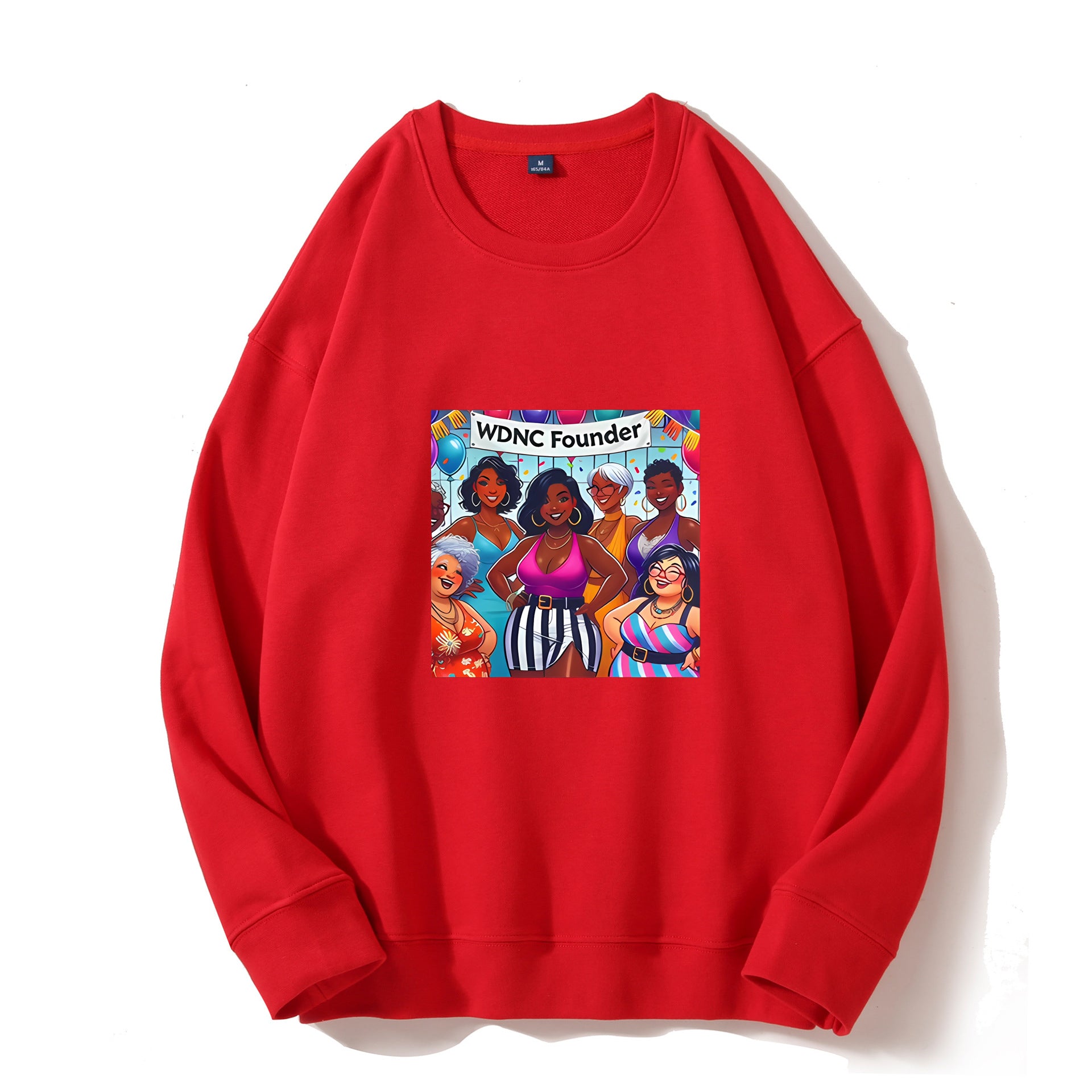 Women's Retro Fun We Don't Care About Menopause/Perimenopause Printed Sweatshirt