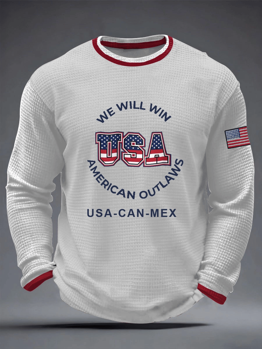 Men's USA Soccer Supporter Print T-Shirt