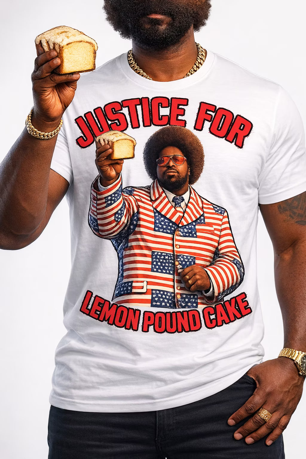 Afroman Justice For Lemon Pound Cake Vintage Meme Shirt