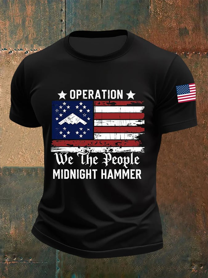 Men's Midnight Hammer B-2 Spirit Printed T-shirt