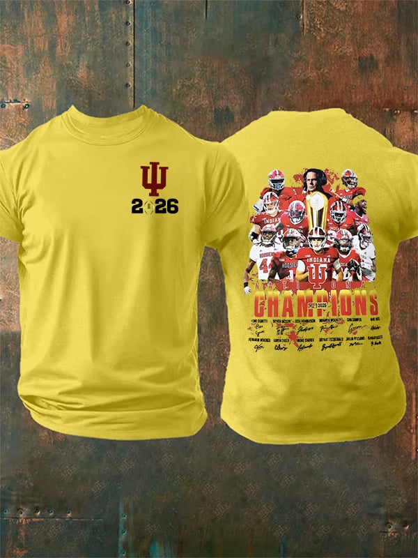 Men's Football Print T-Shirt