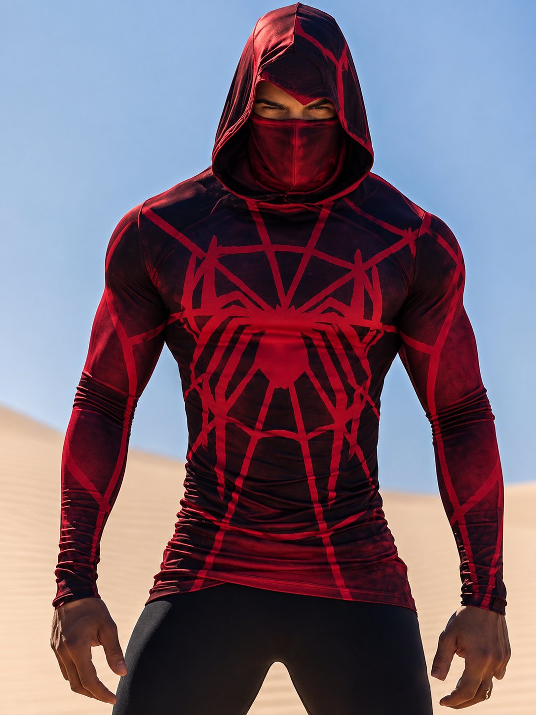 Men's Spider Graphic Printed T-shirt