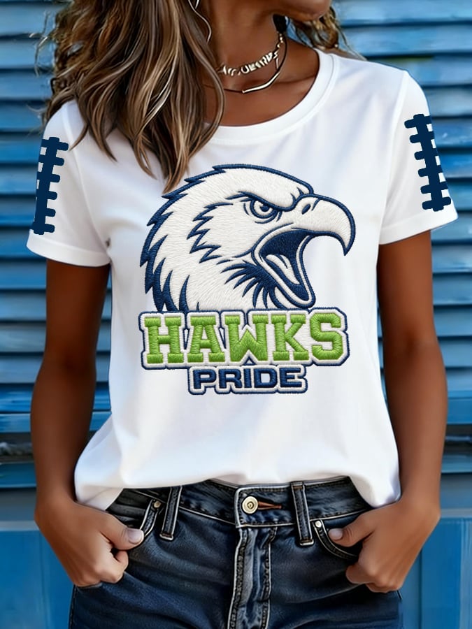 Women's Football Print T-shirt