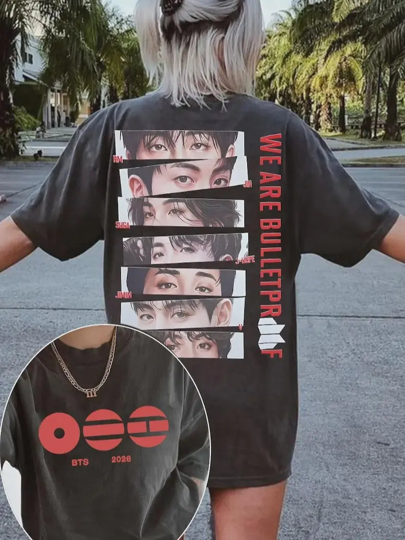 We Are Bulletproof Tour 2026 Shirt