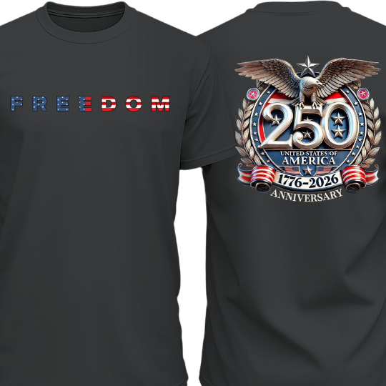 Unisex Freedom 250 Years Anniversary T-Shirt