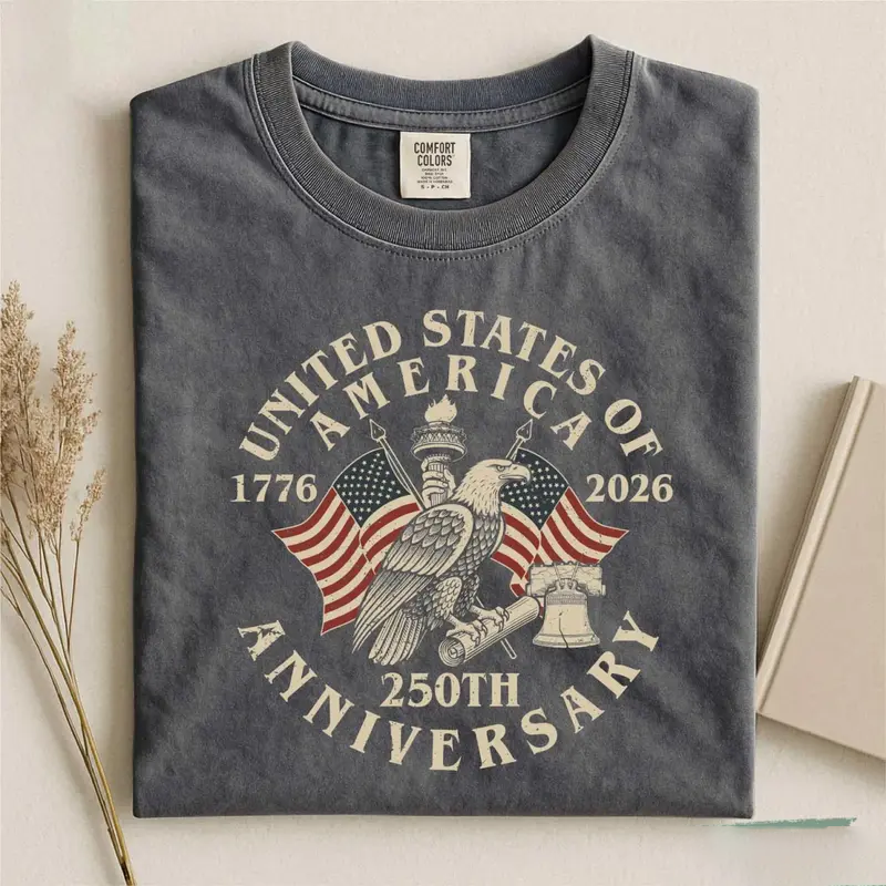 Unisex USA 250th Anniversary Comfort Colors Shirt