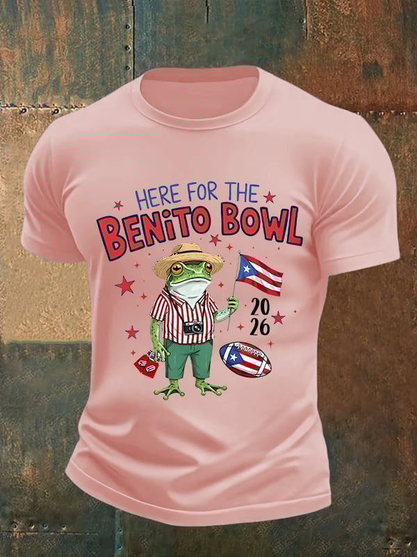 Men's Benito Bowl Puerto Rico Football T-Shirt
