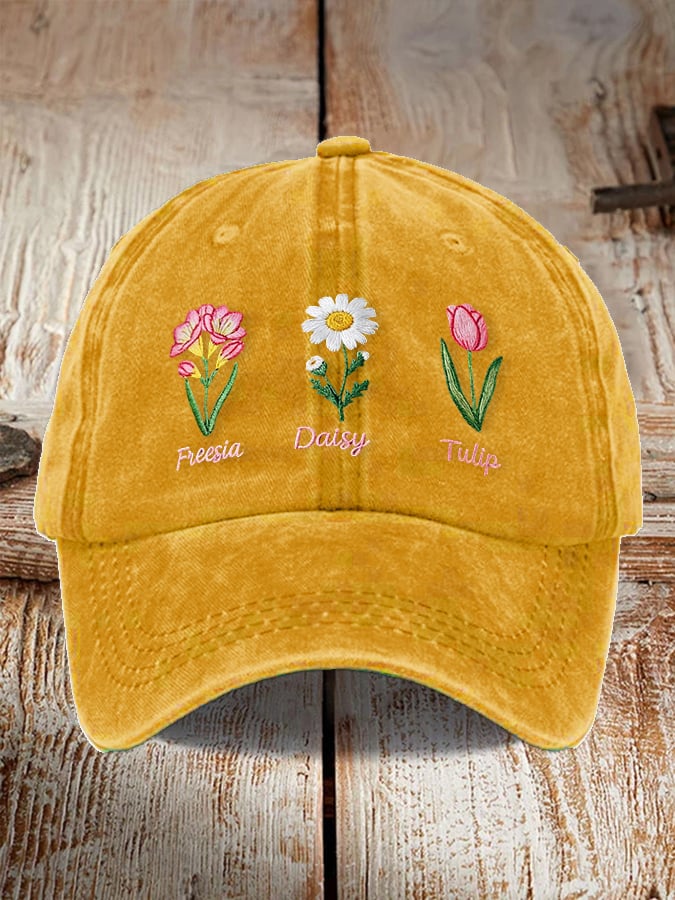 Women's Casual Floral Hat