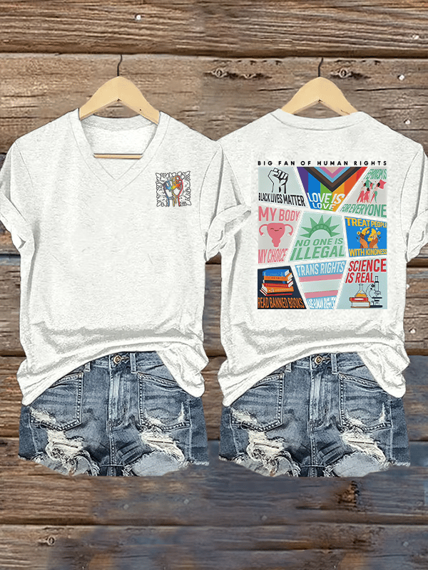 Women's speaks my beliefs Print T-Shirt