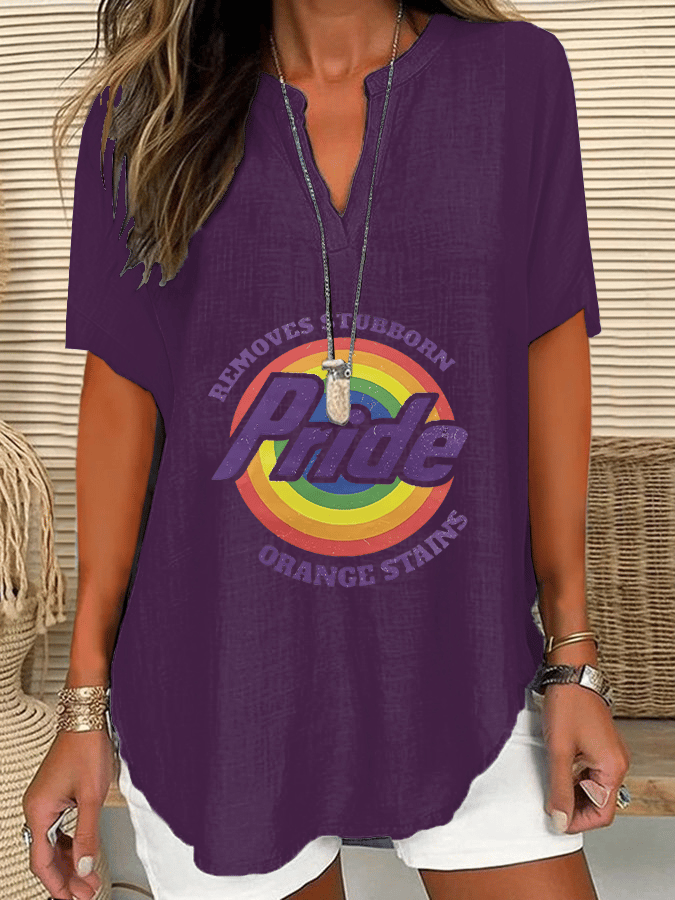 Pride V-neck T-shirt