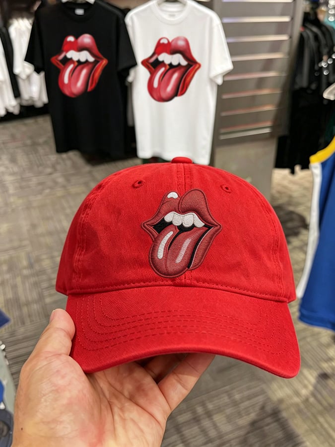 Retro In The Stars Print Baseball Cap