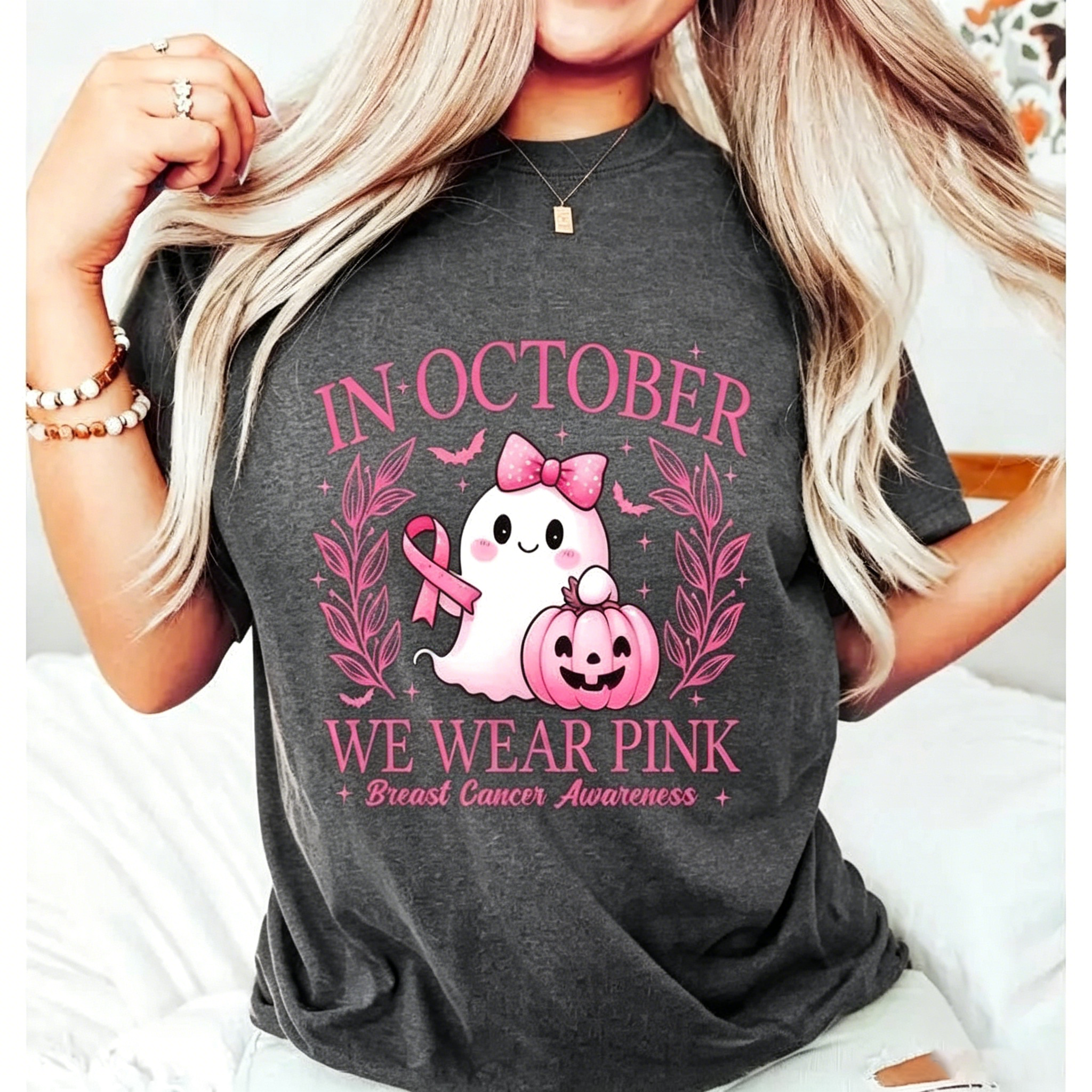 Retro Breast Cancer Awareness T-Shirt