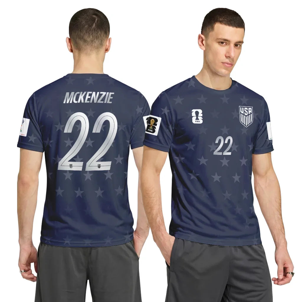 McKenzie 22 AOP T-Shirt 2026 World Cup USA Away