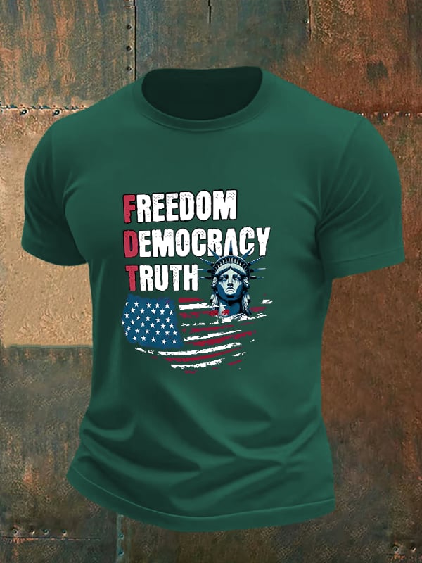 Men's FDT Printed Casual T-Shirt