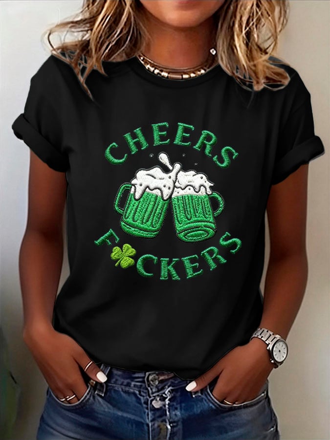 Women's St Patrick's Day Casual T-Shirt