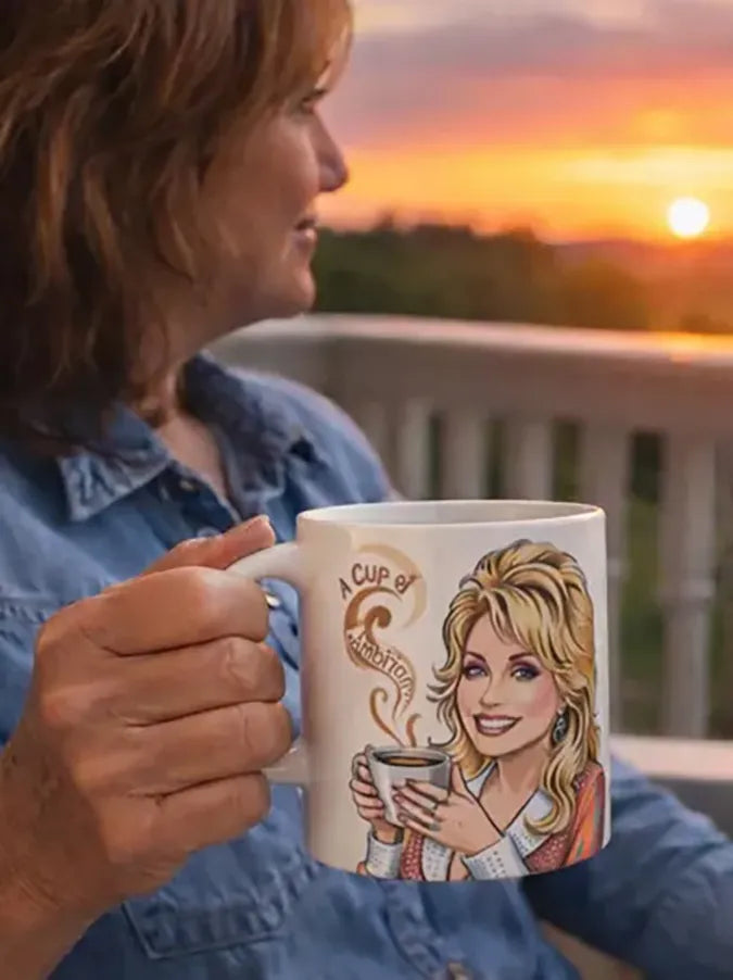 Retro Country Music Legend Tribute In A World Full Of Jolenes Be A Dolly Print Mug