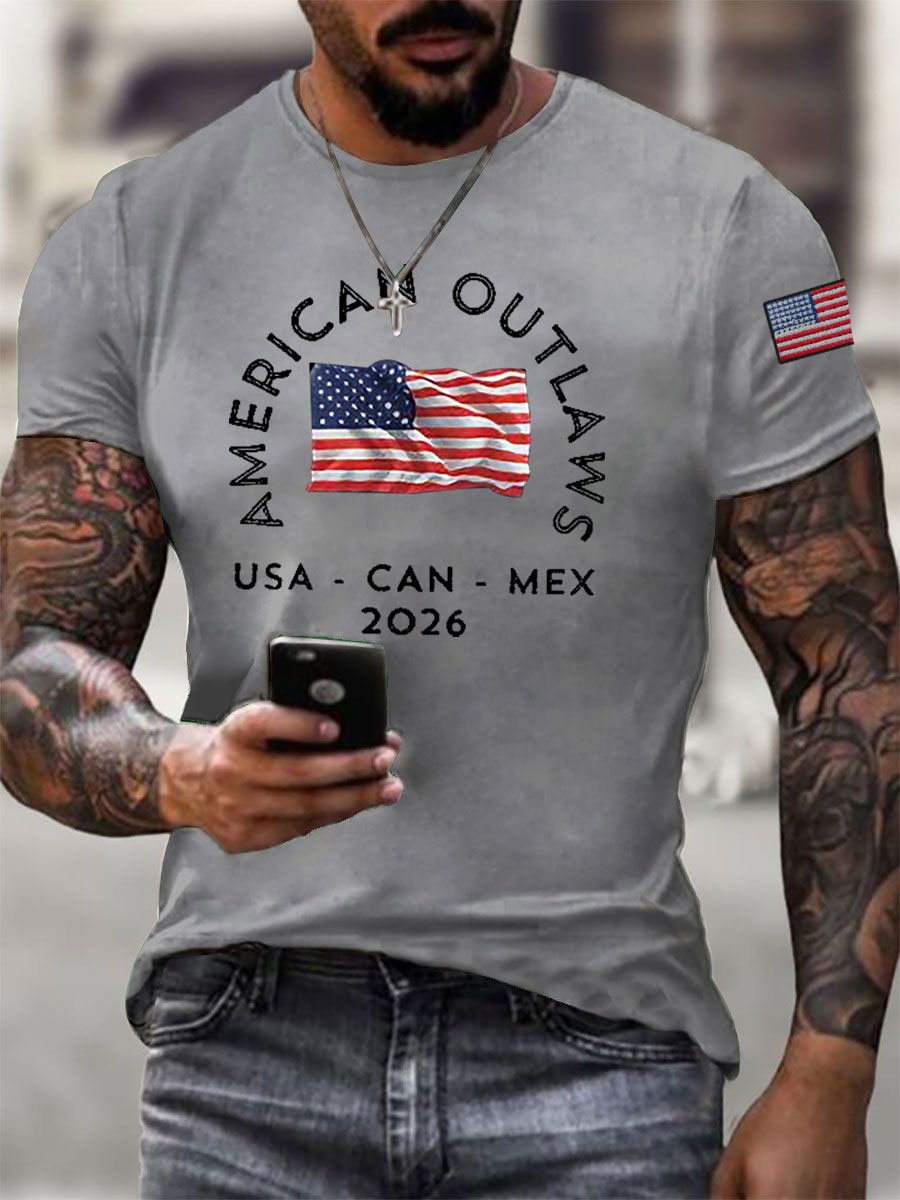 Men's USA Soccer Print T-shirt
