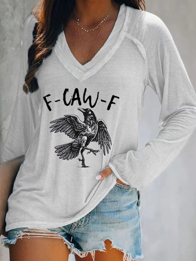 Women's F-CAW-F long-sleeved T-shirt