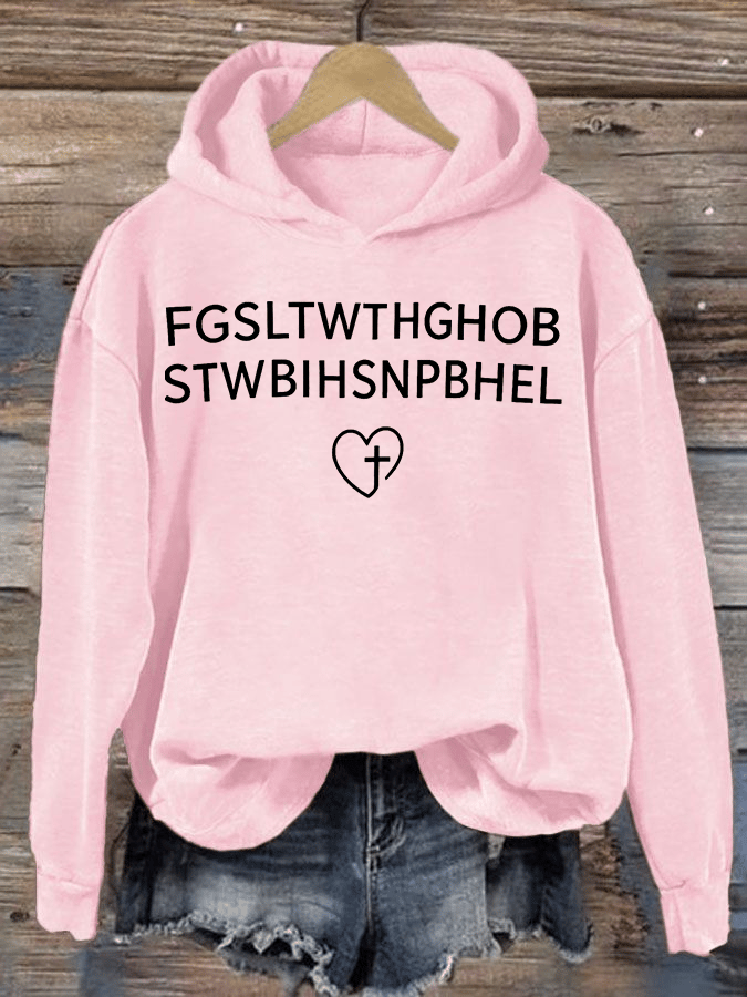 Women's FGSLTWTHGHOB STWBIHSNPBHEL Printed Hoodie